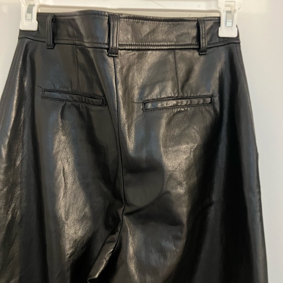 ARITZIA BABATON VEGAN LEATHER COMMAND PANT - Picture 8 of 11